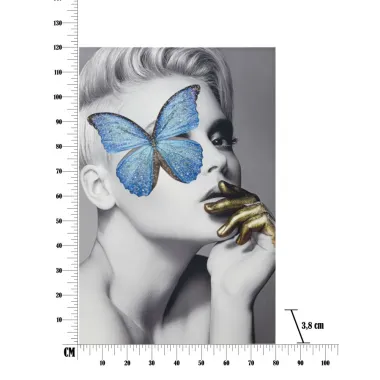 Wydruk na płótnie z aplikacjami Klas 80x3,8x120 cm